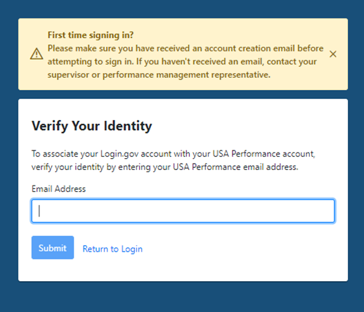 Sign-in with Login.gov – USA Performance