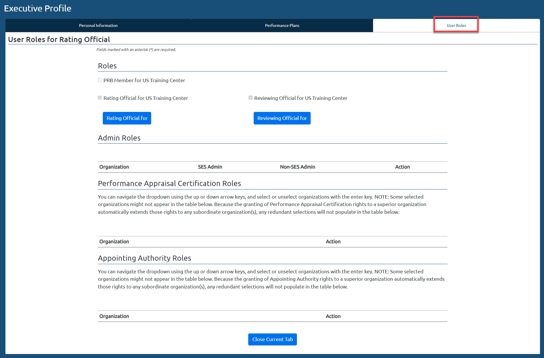 USAP End User Profile User Role Tab.jpg